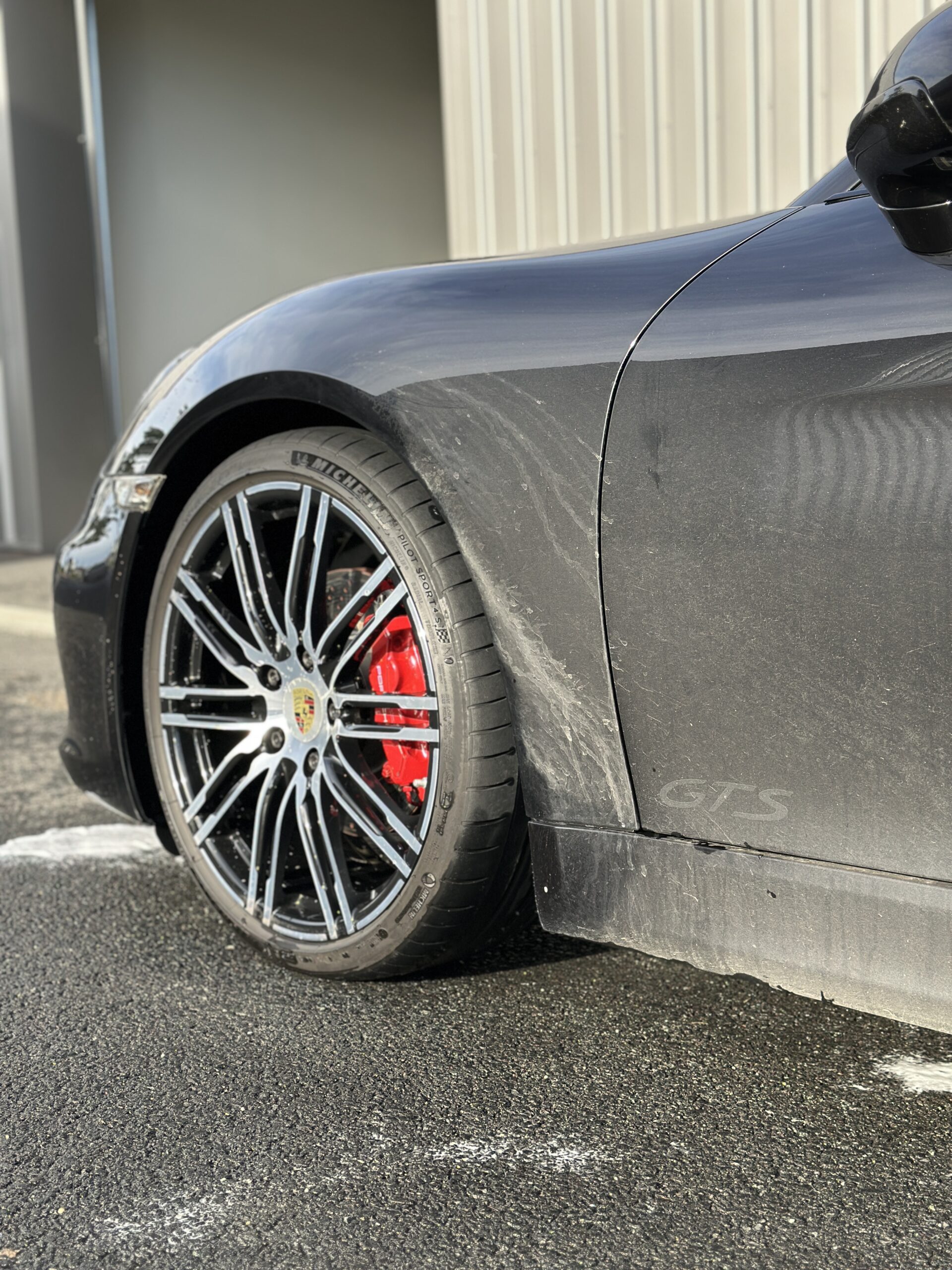 Nettoyage extérieur Porsche 981 Niort